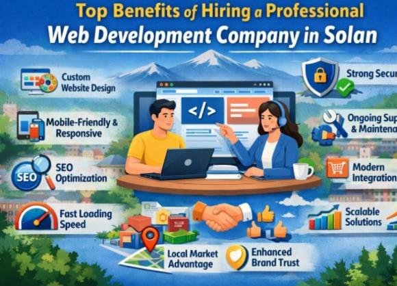 Top Benefits of Hiring a Professional Web Development Company in Solan