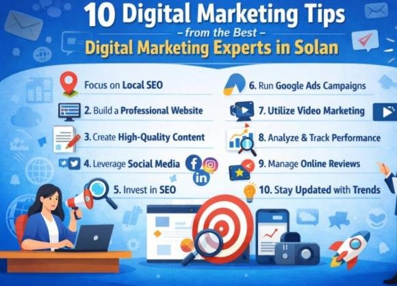 10 Digital Marketing Tips from the Best Digital Marketing Experts in Solan