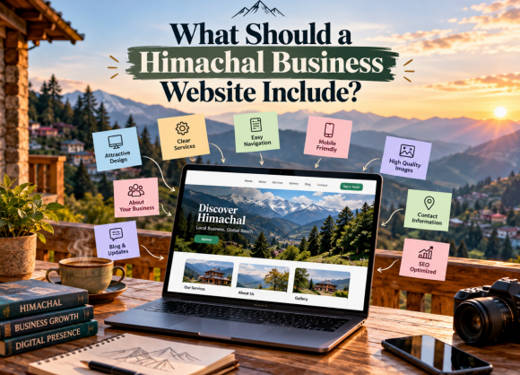 What Should a Himachal Business Website Include?